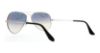 Picture of Ray Ban Sunglasses RB3025 Aviator Large Metal