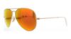 Picture of Ray Ban Sunglasses RB3025 Aviator Large Metal