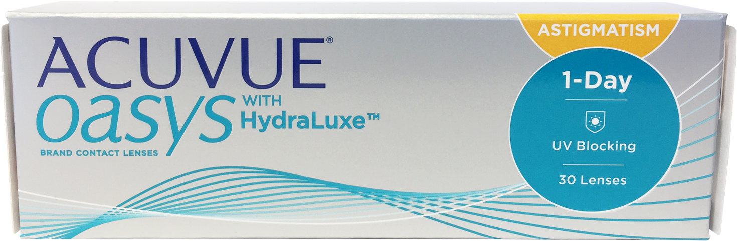 Picture of Acuvue Oasys 1 Day Astigmatism (30 Pack) Plus Power +